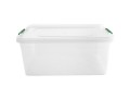 Контейнер с защёлками 13л плоский